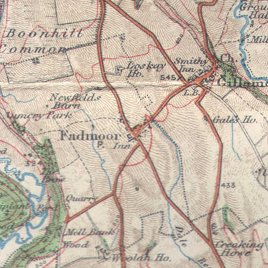 Map of Fadmoor in 1914